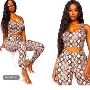 Snake Jumpsuit